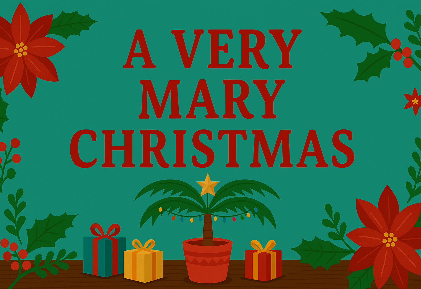 A Very Mary Christmas - A Holiday Comedy Play by T.B. Freeman